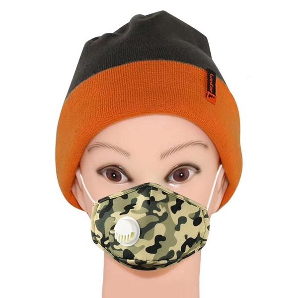 

washing printed cotton non disposable dust with valve protection children's mask