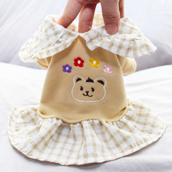 

the dog clothes clothes teddy cat spring and autumn small dog puppies medium size breathable lovely bomei pet summer thin