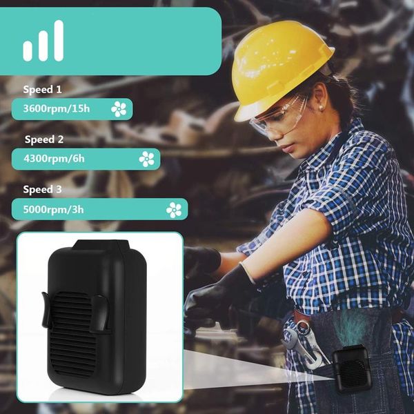 

electric fans waist fan,portable handsusb fan,mini wearable clip on fan,strong wind,3600mah rechargeable battery for camping, fishing,c