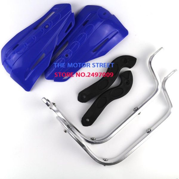 

parts blue color universal motorcycle handguard hand guards fit 7 8 inch 22mm bar or 1-1/8 28mm brush dirt bike atv quad