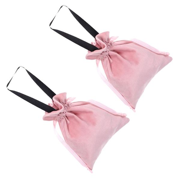 

storage bags 2pcs wedding candy pouches velour