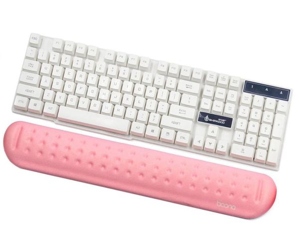 

mouse pads & wrist rests rest keyboard pad computer notebook support memory for playing game 3 colors padmouse wirst