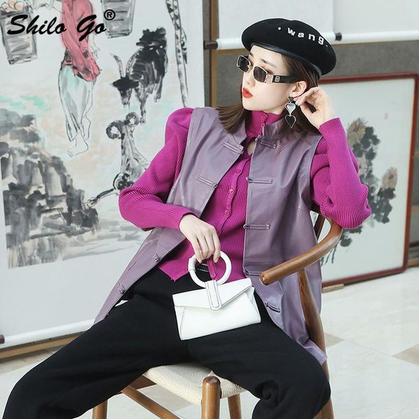 

women's vests b-8-140, Black;white