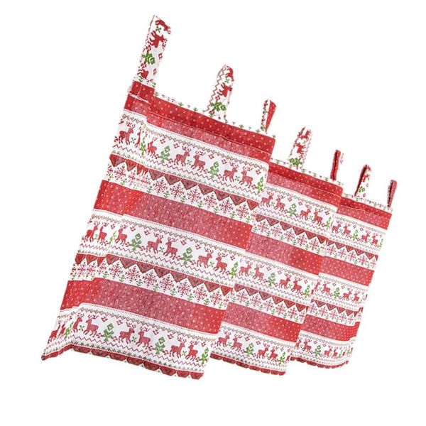 

curtain & drapes 1pc christmas decorative home kitchen linen