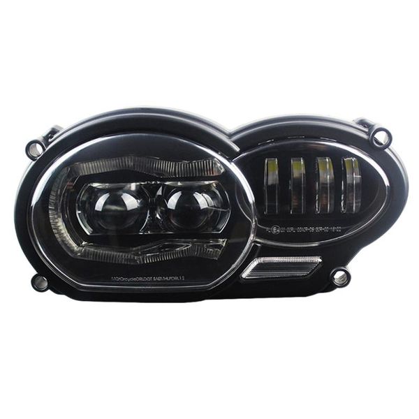 

car headlights led headlight assembly for r1200gs, front lamp with high-low beams drl adventure oil cooler models 2005-2012 accessories