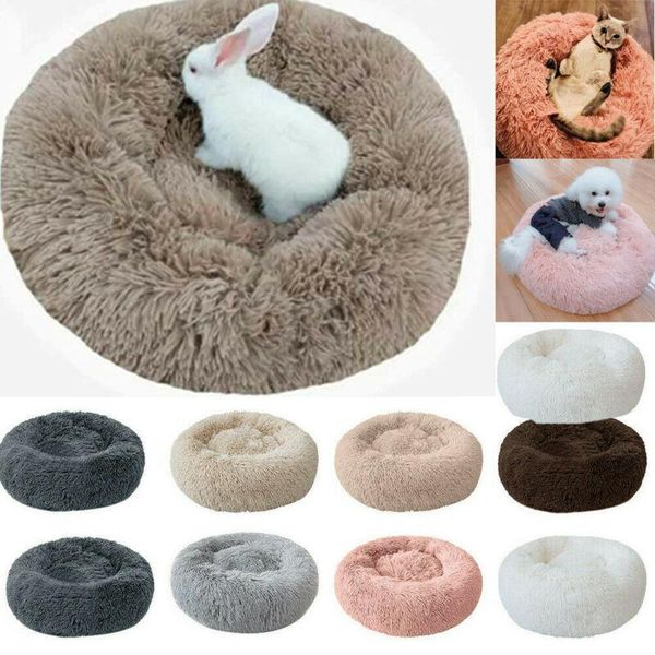 

cat beds & furniture warm comfortable house pet bed nest dog washable kennel easy to clean supplies soft round
