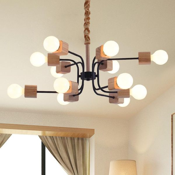

pendant lamps nordic led iron lights deco chambre monkey lamp kitchen fixtures bedroom living room dining