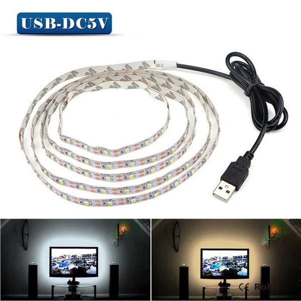 

strips usb 5vled strip lamp smd2835 0.5m1m 2m 3m 4m 5m with switch flexible led light tape ribbon tv deskscreen background lighting