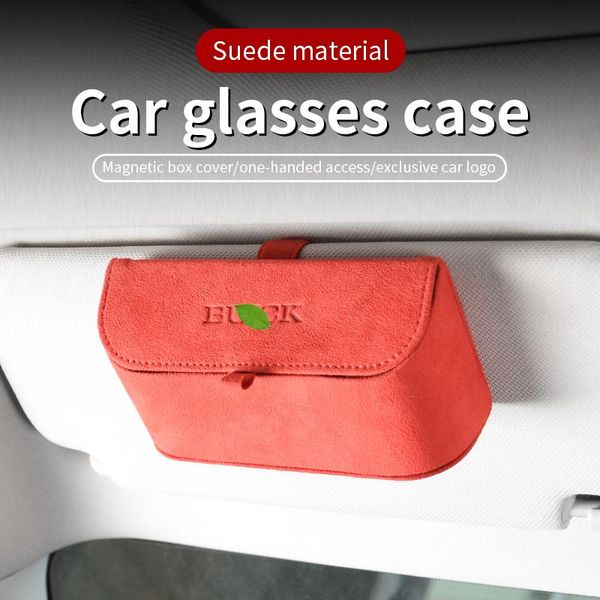 

other interior accessories suede glasses case for regal lacrosse encore gx excelle gt/xt verano gl6 envision gl8 storage folder