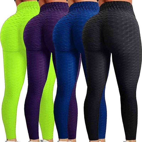 

jgs1996 fitness jacquard leggings female running trousers high waist yoga tight sports pants, Black;white