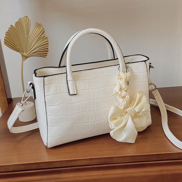 

evening bags small square tote for women 2021 design stone pattern shoulder bag luxury white handbag female pu leather crossbody