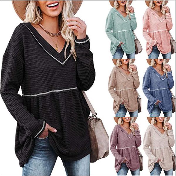 

women's sweaters winter pullover sweater women knitted ruffles boho plus size casual long sleeve pull female solid pullovers, White;black