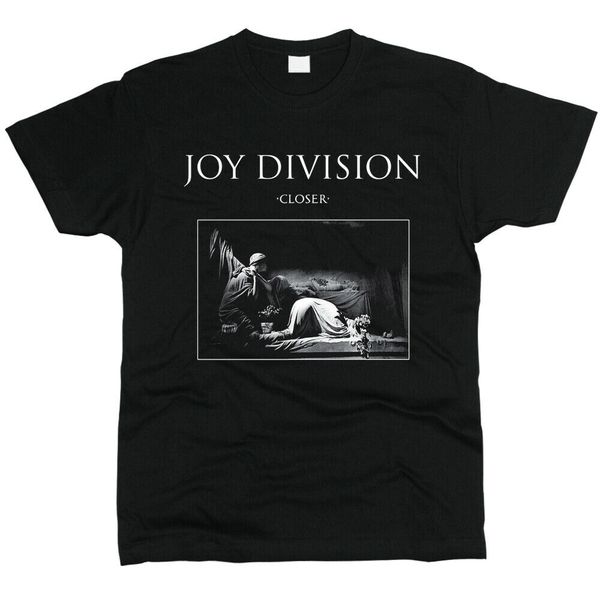 

joy division closer men t-shirt, White;black