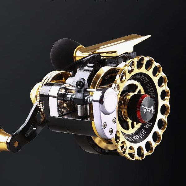 

baitcasting reels metal saltwater fishing spinning deep sea carp trout ice boat carrete de pesca equipment