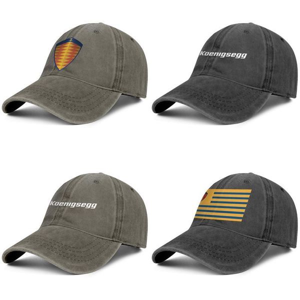 

stylish koenigsegg national flag model car denim baseball cap sports personalized hats logo agera r price logo ghost sign 3d gold, Blue;gray