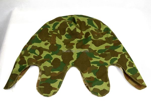 

outdoor hats wwii usmc m1 pacific reversible camo helmet cover, Black;white