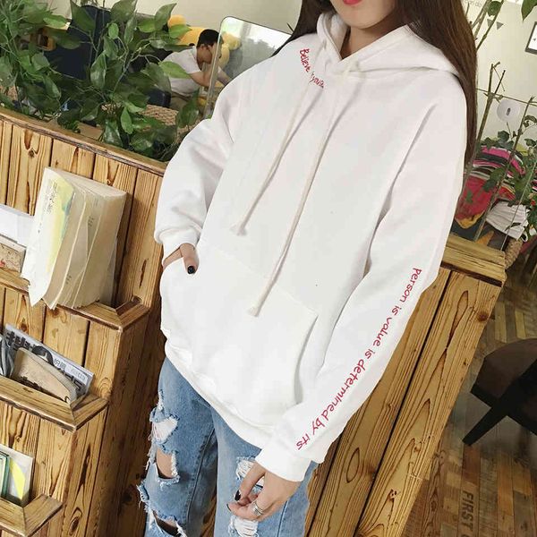 

hoodies 2021 winter casual women's cotton classic long sleeve hoodie, Black
