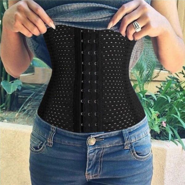 

women's shapers fajas slimming corset waist trainer body shapewear underbust tummy belt post girdle, Black;white