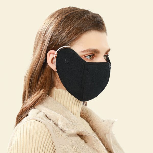 Maschera per il viso dal design classico Maschera per il caldo invernale Maschera per il sollevamento degli occhi da donna antivento e maschere da equitazione in velluto