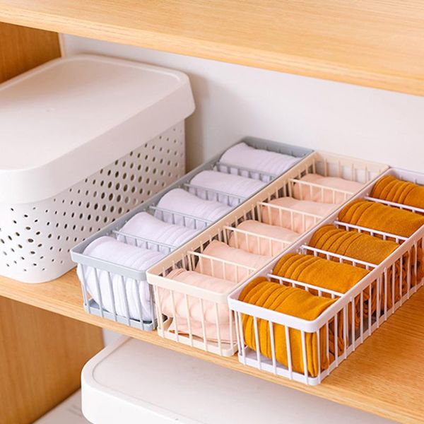 

storage drawers plastic underwear box, foldable and removable boxs, drawer socks organizer