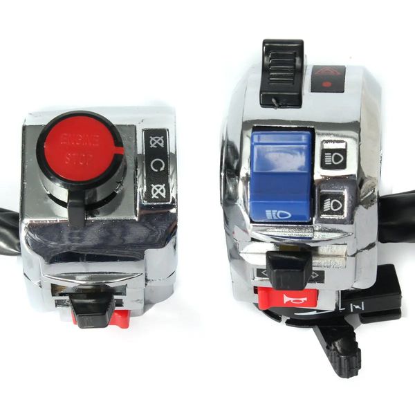

7/8 inch handlebar horn turn signal light start control switch motorcycle universal