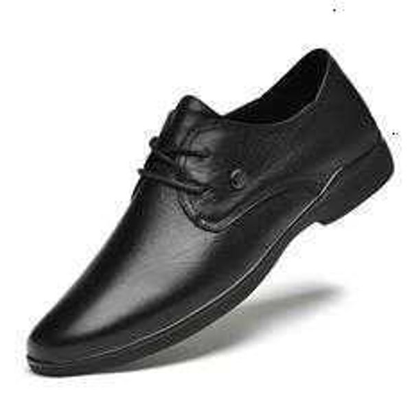 

tangzuo 8775 casual leather shoes, , 38-45, Black