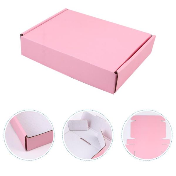 

gift wrap 1 set express storage boxes t-shirt package hard case paper box