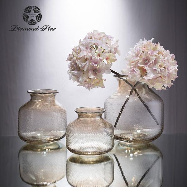 

vases handmade home gift flower glass modern vase for wedding decoration