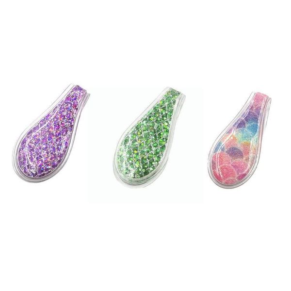

bookmark cute magnet page markers reading student office stationery handmade magnetic book fish-scale sequin creative decor k1r3