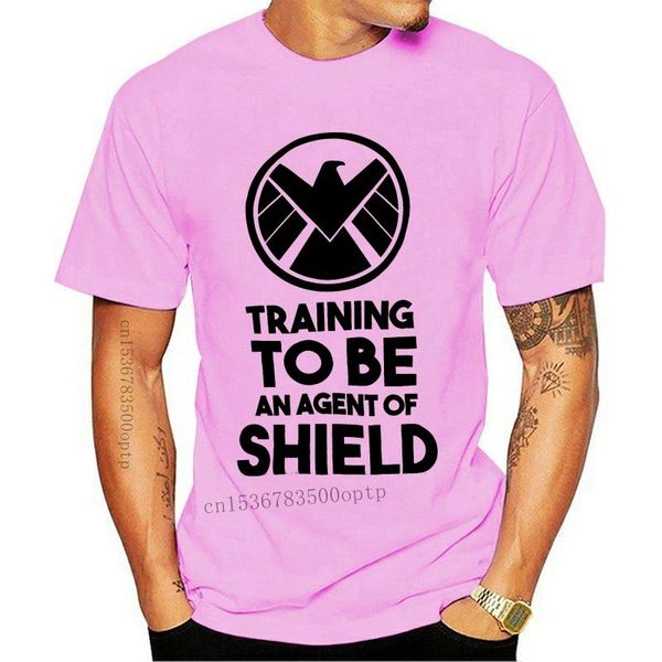 

men's t-shirts agents of shield trainee t shirt 2021 funny, White;black