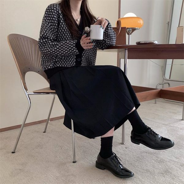 

women's knits & tees real s heavy industry/2021 autumn and winter soft glutinous., White