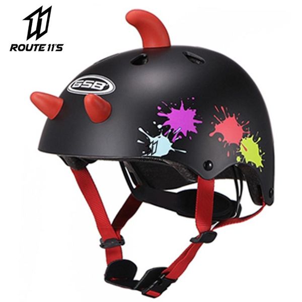

motorcycle helmets gsb children helmet men / women anti-fall summer sun protection four seasons 3-12 year old 49-56cm
