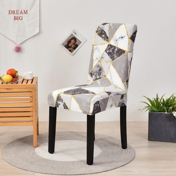 

chair covers modern printing dinning cover home office seat elasticity four seasons dust-proof case restaurant el decor