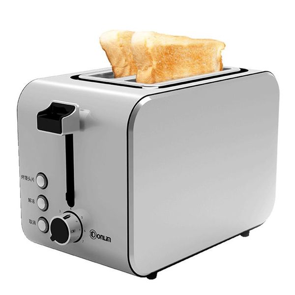 

bread makers sandwich maker stainless steel toasters home portable toaster oven automatic breakfast machine 2 slice