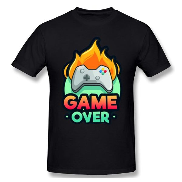 

men's t-shirts man game over 2 16 bit,hockey,video art,retro home vintage, White;black