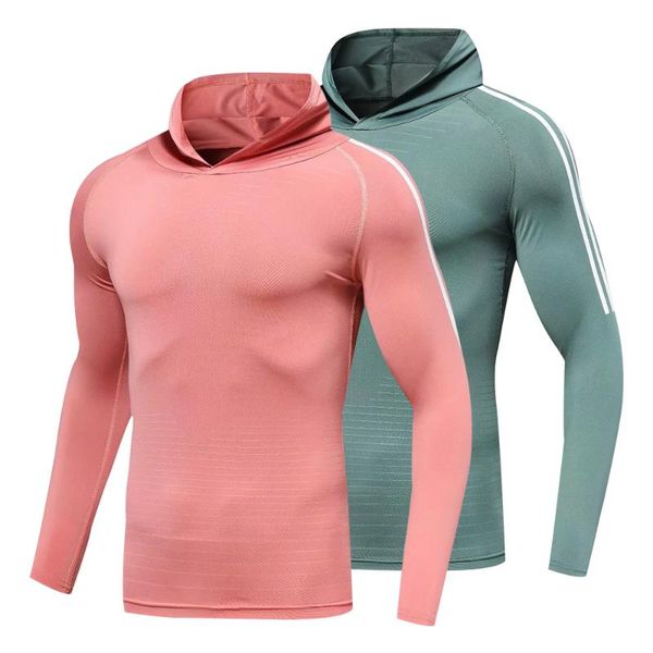 

running jerseys spandex t shirt training men hoodies gym sport t-shirts fitness bodybuilding sweatshirt outdoor cycling long sleeve top, Black;blue