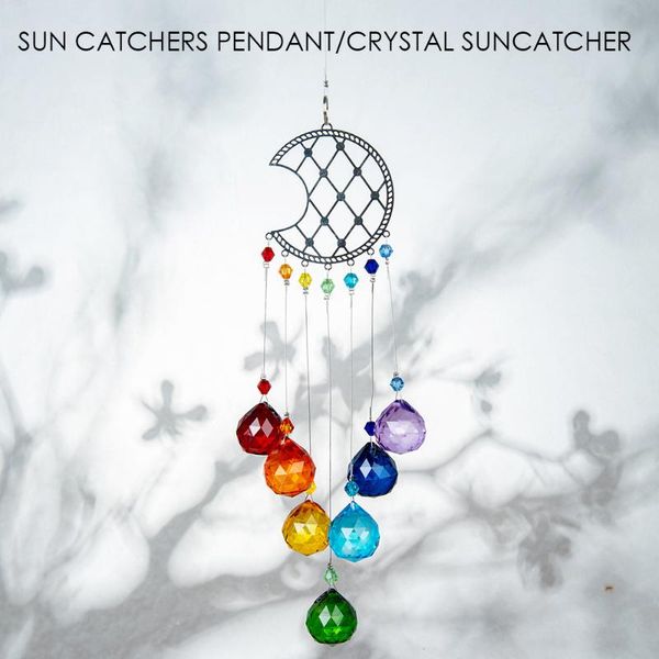 

garden decorations hanging crystal suncatcher ball prism pendant craft dream catcher window decoration