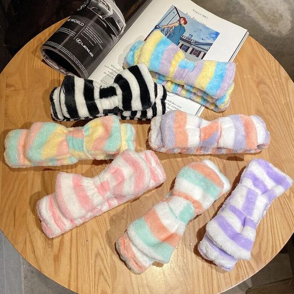 

fashion women headband warm striped turban big bow knot high flexibility hair band for girls hair accessories, Silver