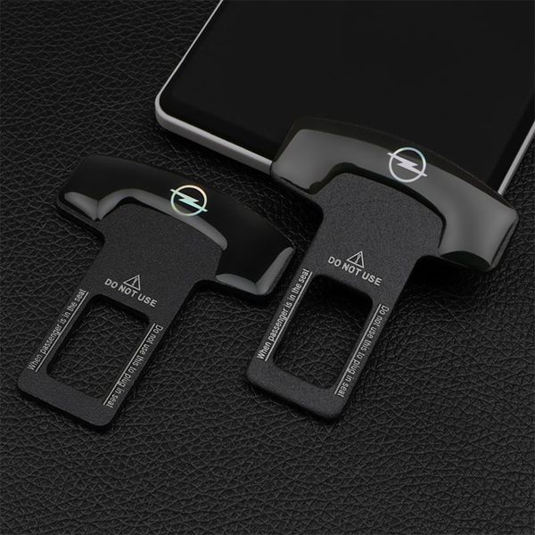 

safety belts & accessories 1/2pcs quality zinc alloy car seat belt clip plug for astra h j mokka g insignia corsa zafira