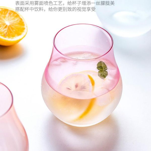 

wine glasses creative belly glass cups juice coffee whiskey tea matte vasos de cristal kitchen ac50bl