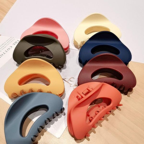 

hair accessories big matte barrette crab bath claw ponytail clip large clamps fashion for women