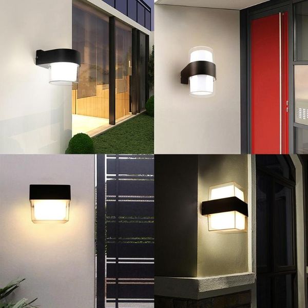 

outdoor wall lamps waterproof garden balcony street porch park lamp modern led lighting light