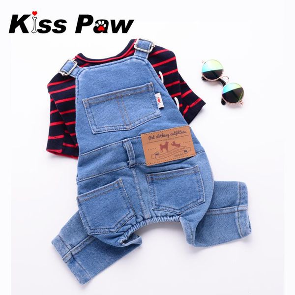 

dog apparel denim overalls pet jeans clothes pants chihuahua yorkshire terrier small jumpsuit rompers set drop