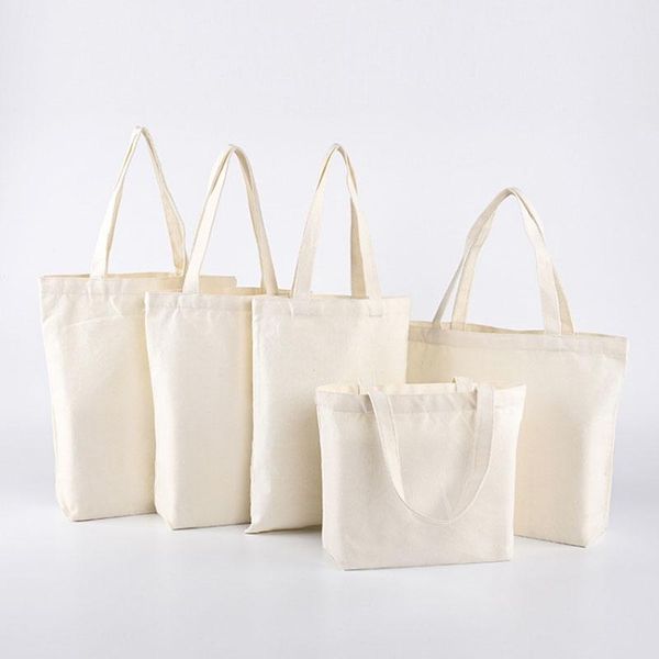 

storage bags canvas tote bag custom blank advertising shopping cotton packaging spot