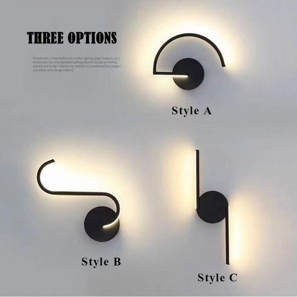 

wall lamps 9w creative light for living room bedroom bedside loft deco lights modern indoor lighting fixtures lamp