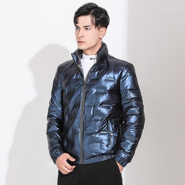 

men's down & parkas 2021 winter men jacket duck thick warm snow parka detachable hooded overcoat windbreaker coats, Black