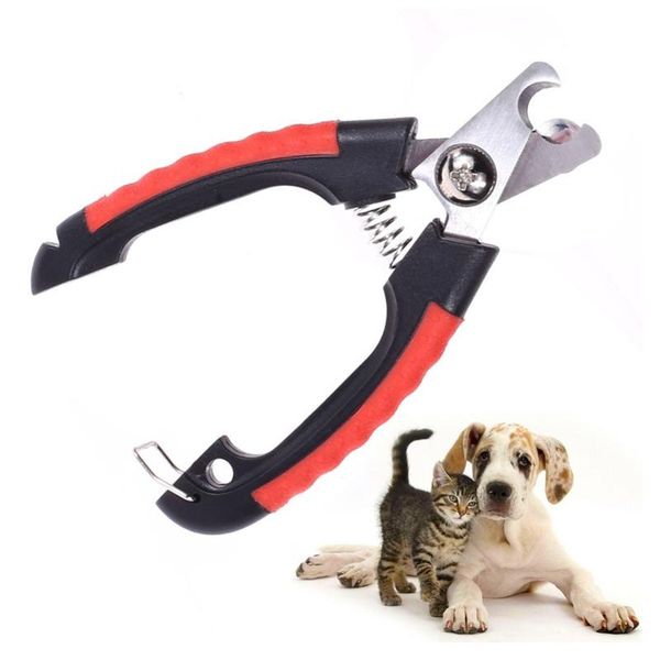 

pet dog cat professional nail clipper cutter stainless steel grooming animal scissor clippers for puppy