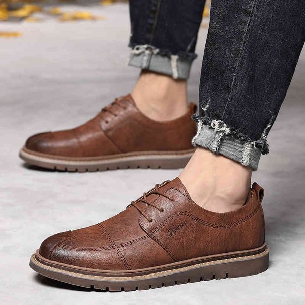 

dress shoes men lace up oxfords fashion buckle business casual british style breathable party wedding shoes men footwear xgia, Black