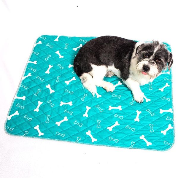 

kennels & pens washable dog pets urine bed mat diapers waterproof reusable puppy pee pad comfort rug cover
