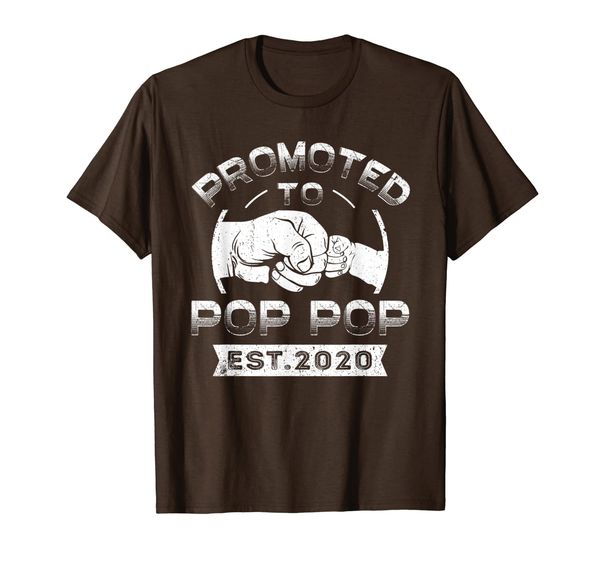 

Promoted To Pop Pop est 2020 T-Shirt Vintage New Papa Gift, Mainly pictures